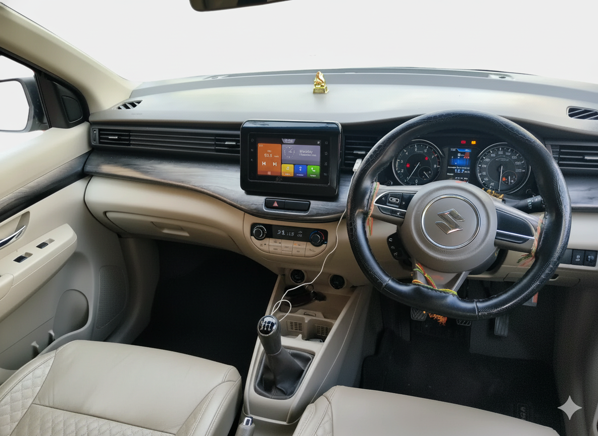 2024 Maruti Ertiga ZXI SHVS, Petrol, Manual, 95,000 km, interior