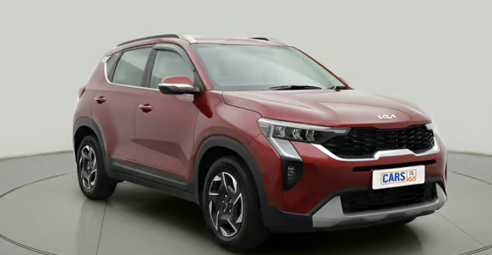 2024 KIA SONET HTX 1.5 AT, Diesel, Automatic, 53,565 km, exterior