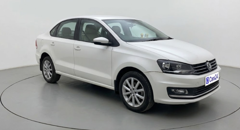 2017 Volkswagen Vento HIGHLINE PLUS 1.5 AT 16 ALLOY, Diesel, Automatic, 1,01,825 km, exterior