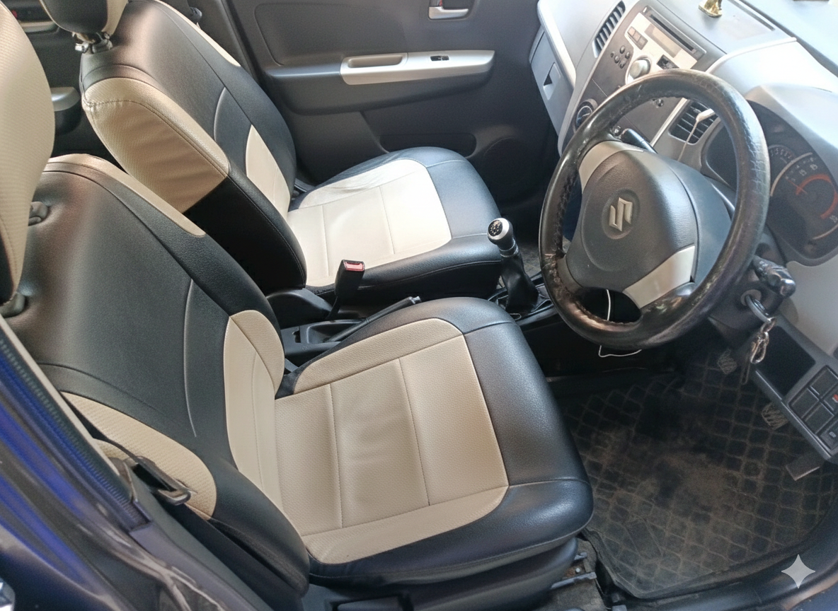 2011 Maruti Wagon R 1.0 VXI, Petrol, Manual, 67,458 km, interior