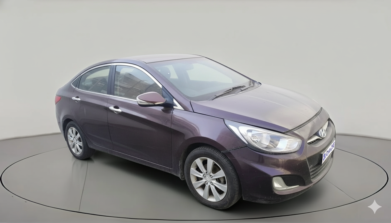 2012 Hyundai Verna FLUIDIC 1.6 CRDI SX, Diesel, Manual, 2,04,603 km, exterior