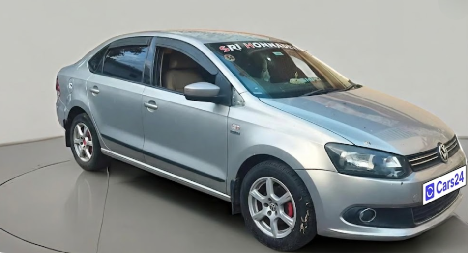 2014 Volkswagen Vento HIGHLINE 1.6 MPI, CNG, Manual, 97,299 km, exterior