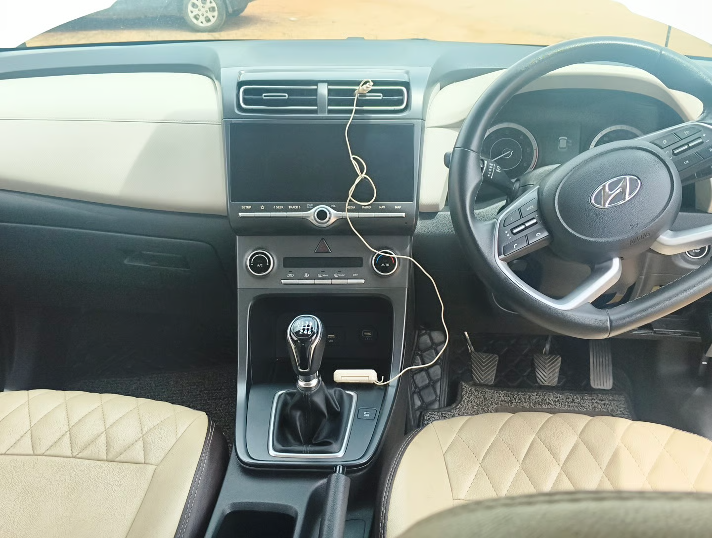2020 Hyundai Creta SX 1.5 DIESEL, Diesel, Manual, 1,57,062 km, interior
