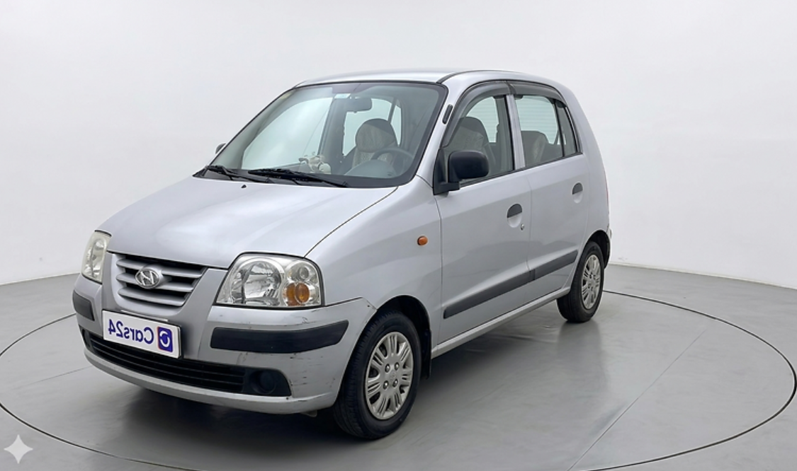 2013 Hyundai Santro Xing GLS, CNG, Manual, 1,10,722 km, exterior
