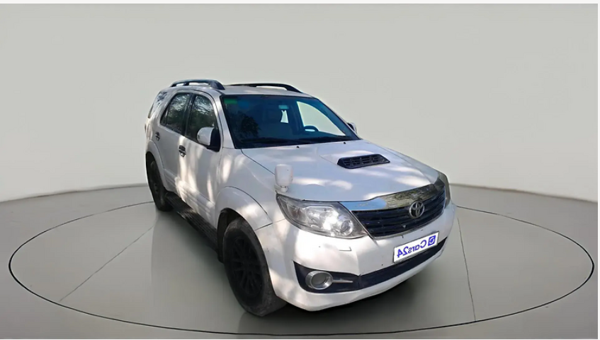 2012 Toyota Fortuner 3.0 4X4 MT, Diesel, Manual, 1,33,635 km, exterior