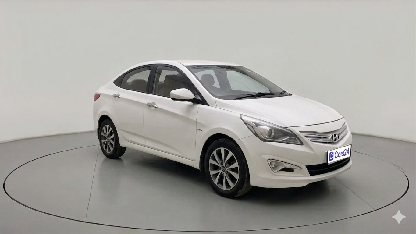 2016 Hyundai Verna 1.6 CRDI SX (O), Diesel, Manual, 98,648 km, exterior