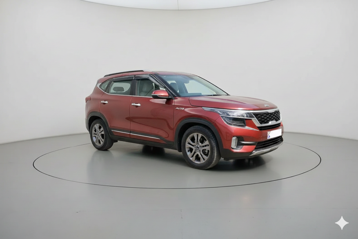 2019 KIA SELTOS HTX PLUS AT1.5 DIESEL, Diesel, Automatic, 1,31,182 km, exterior