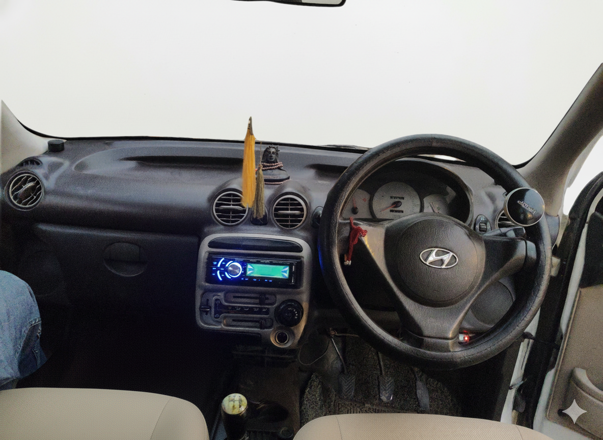 2011 Hyundai Santro Xing GL, Petrol, Manual, 1,93,324 km, interior