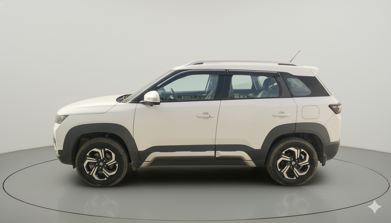 2022 Maruti BREZZA ZXI + SMART HYBRID, Petrol, Manual, 22,973 km, exterior
