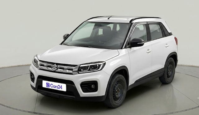 2021 Maruti Vitara Brezza VXI, Petrol, Manual, 21,321 km, exterior