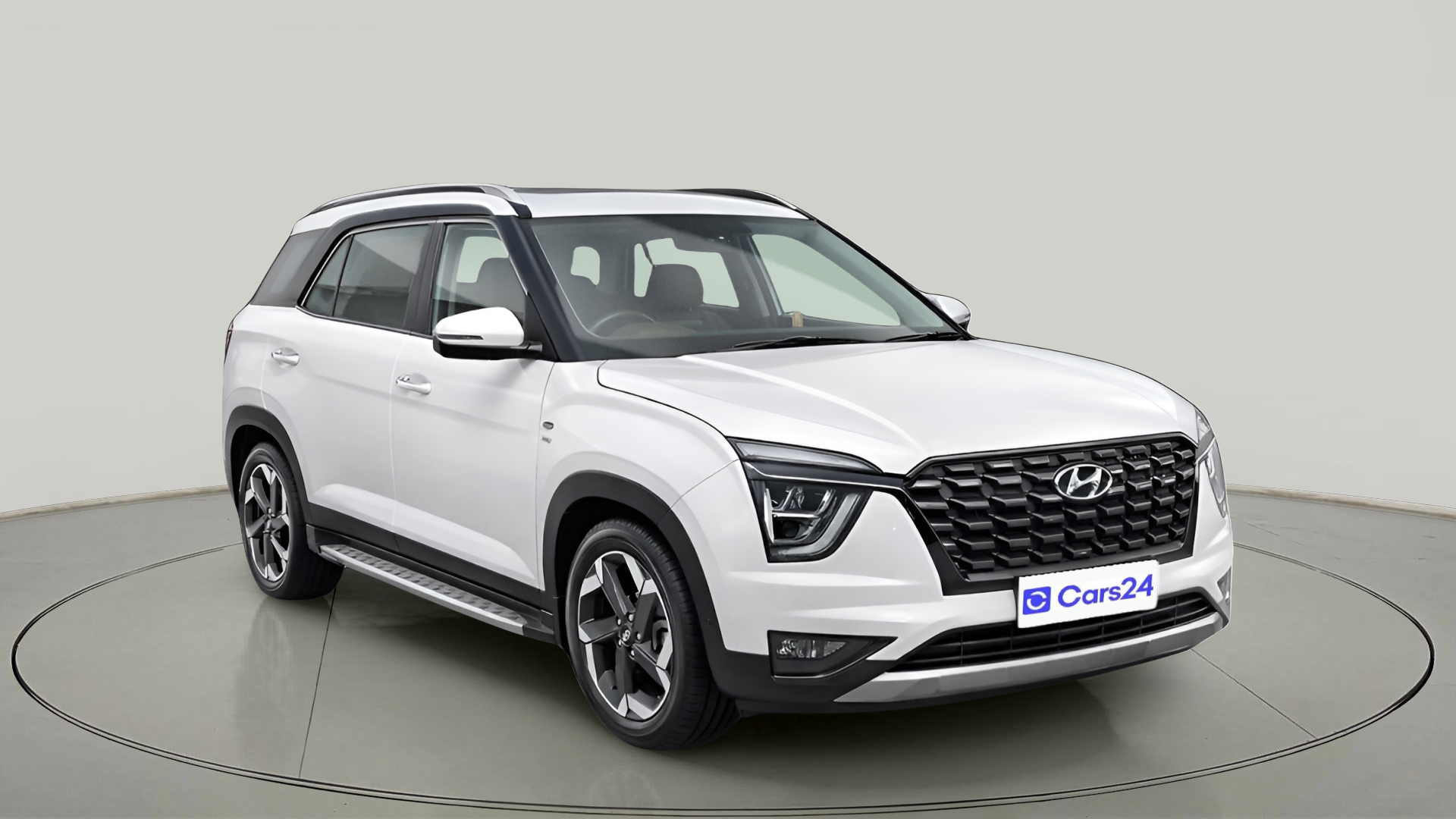 2022 Hyundai ALCAZAR PLATINUM (O) 6STR 2.0 AT, Petrol, Automatic, 51,377 km, exterior