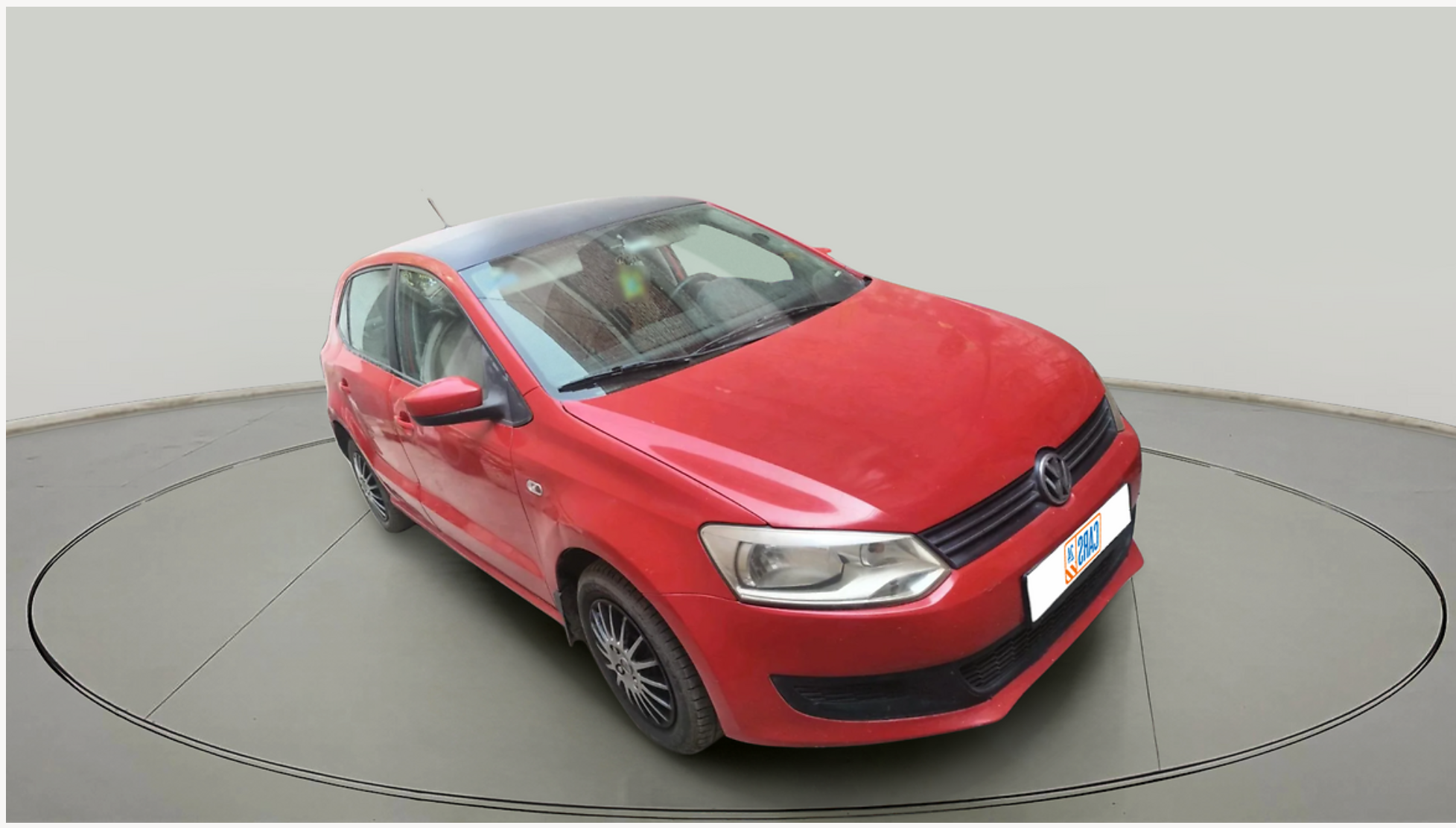2011 Volkswagen Polo TRENDLINE 1.2L PETROL, Petrol, Manual, 63,932 km, exterior