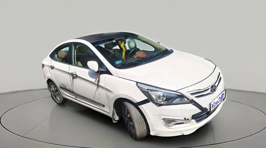 2015 Hyundai Verna FLUIDIC 4S 1.6 VTVT S(O), Petrol, Manual, 58,460 km, exterior