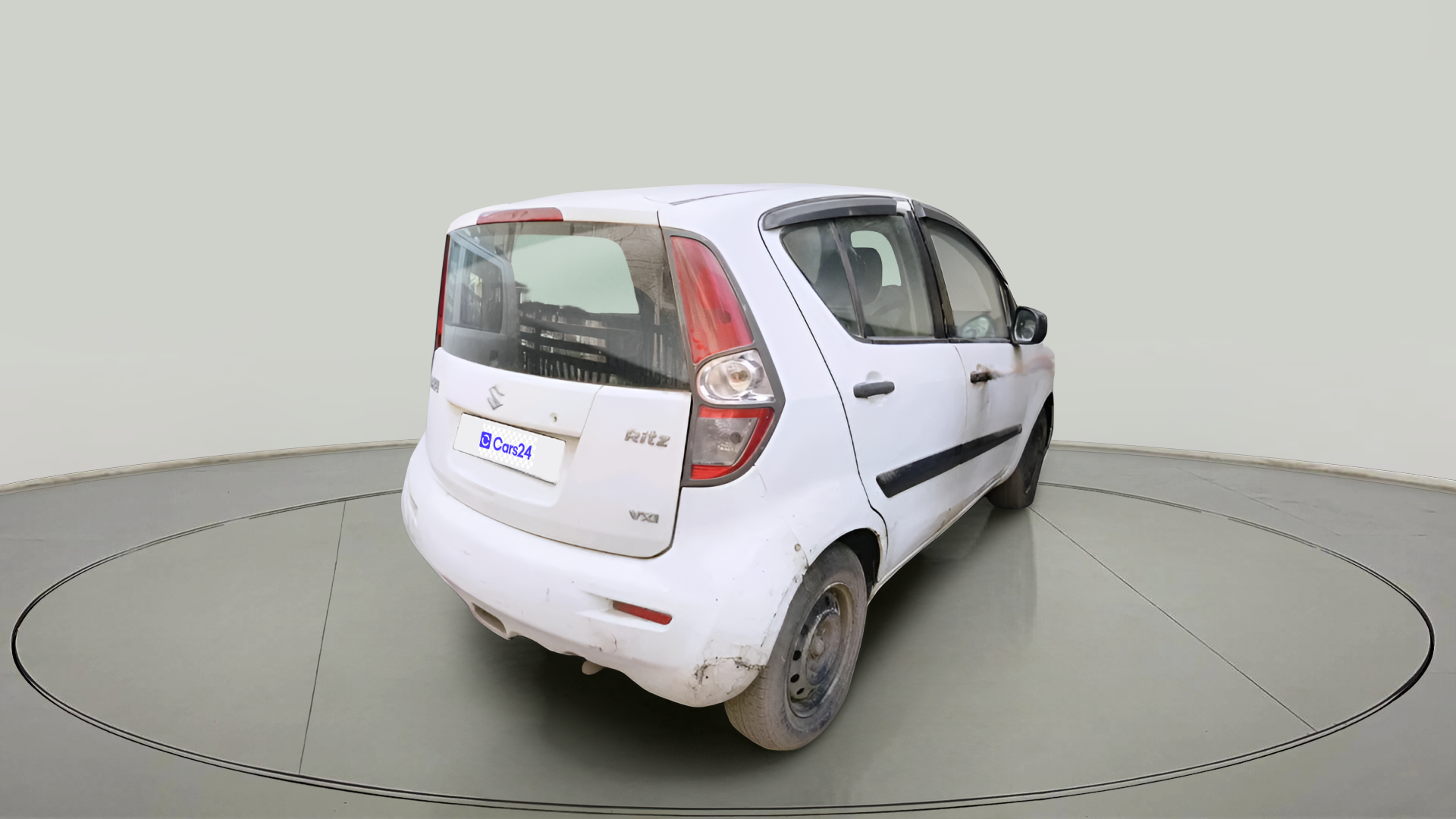 2012 Maruti Ritz VXI, CNG, Manual, 46,052 km, exterior