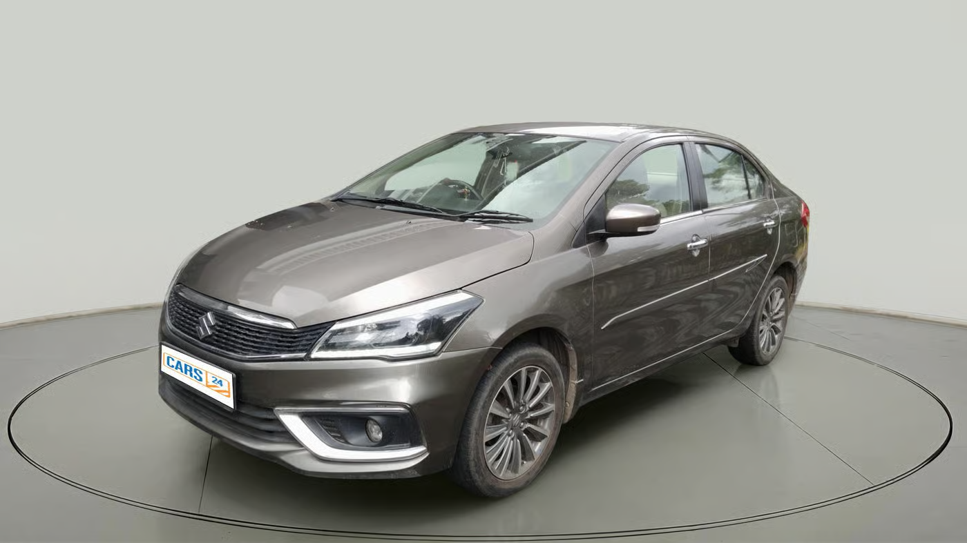 2019 Maruti Ciaz ALPHA 1.5 SHVS PETROL, CNG, Manual, 1,87,743 km, exterior