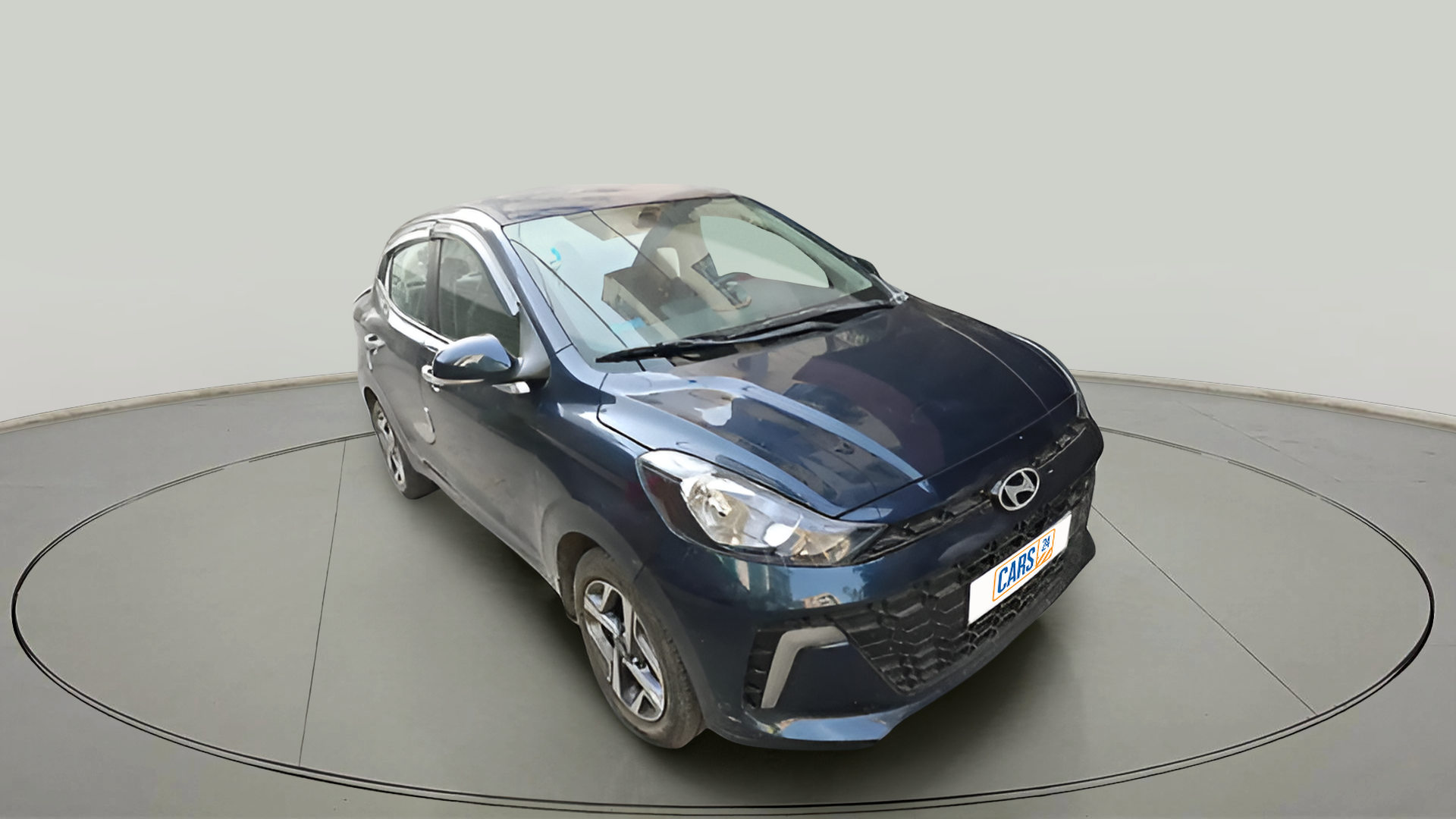 2024 Hyundai AURA SX 1.2 CNG, CNG, Manual, 28,260 km, exterior