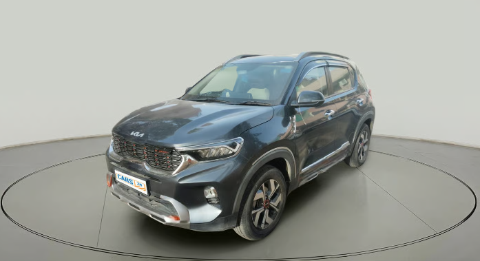 2021 KIA SONET HTX 1.0 IMT, Petrol, Manual, 37,020 km, exterior