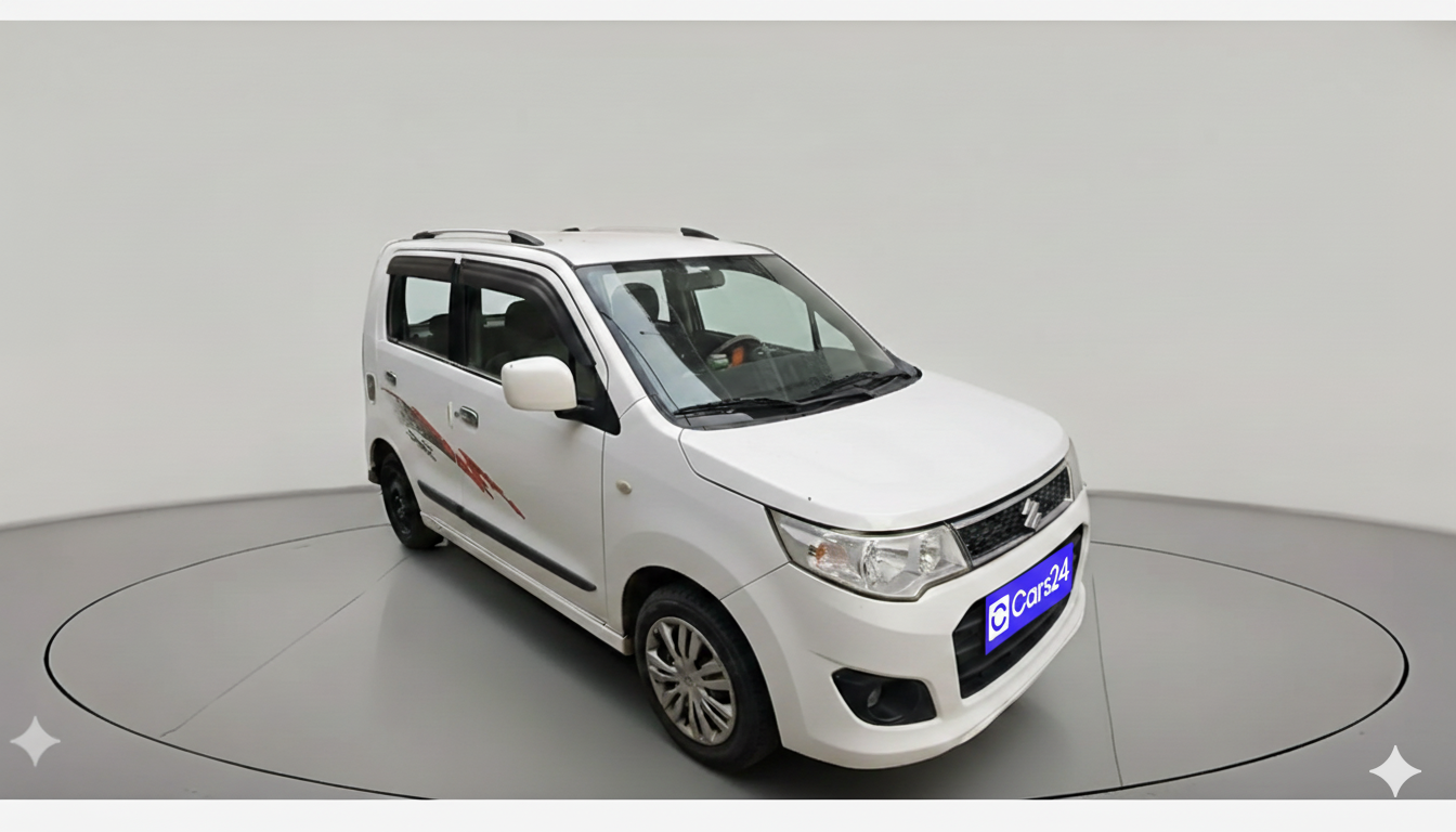 2017 Maruti Wagon R 1.0 VXI, Petrol, Manual, 67,272 km, exterior