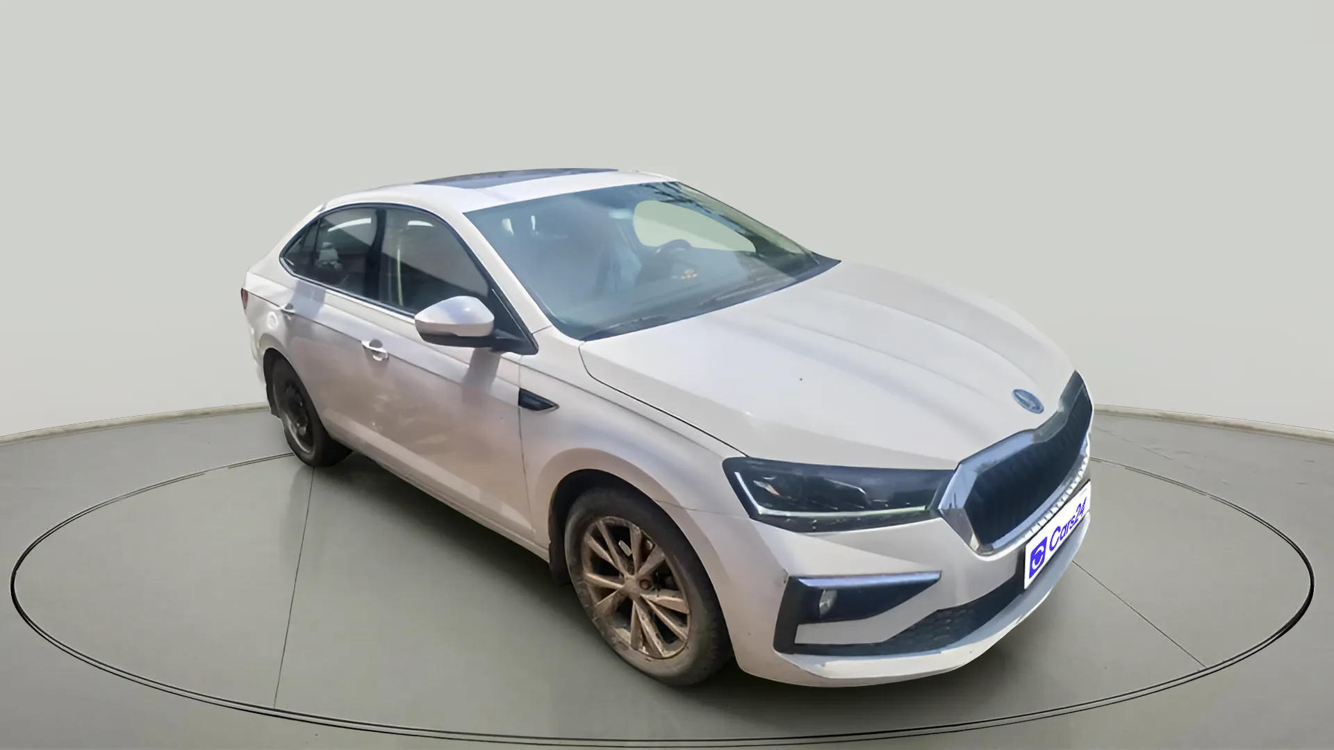 2022 Skoda SLAVIA STYLE 1.0L TSI MT, Petrol, Manual, 51,426 km, exterior