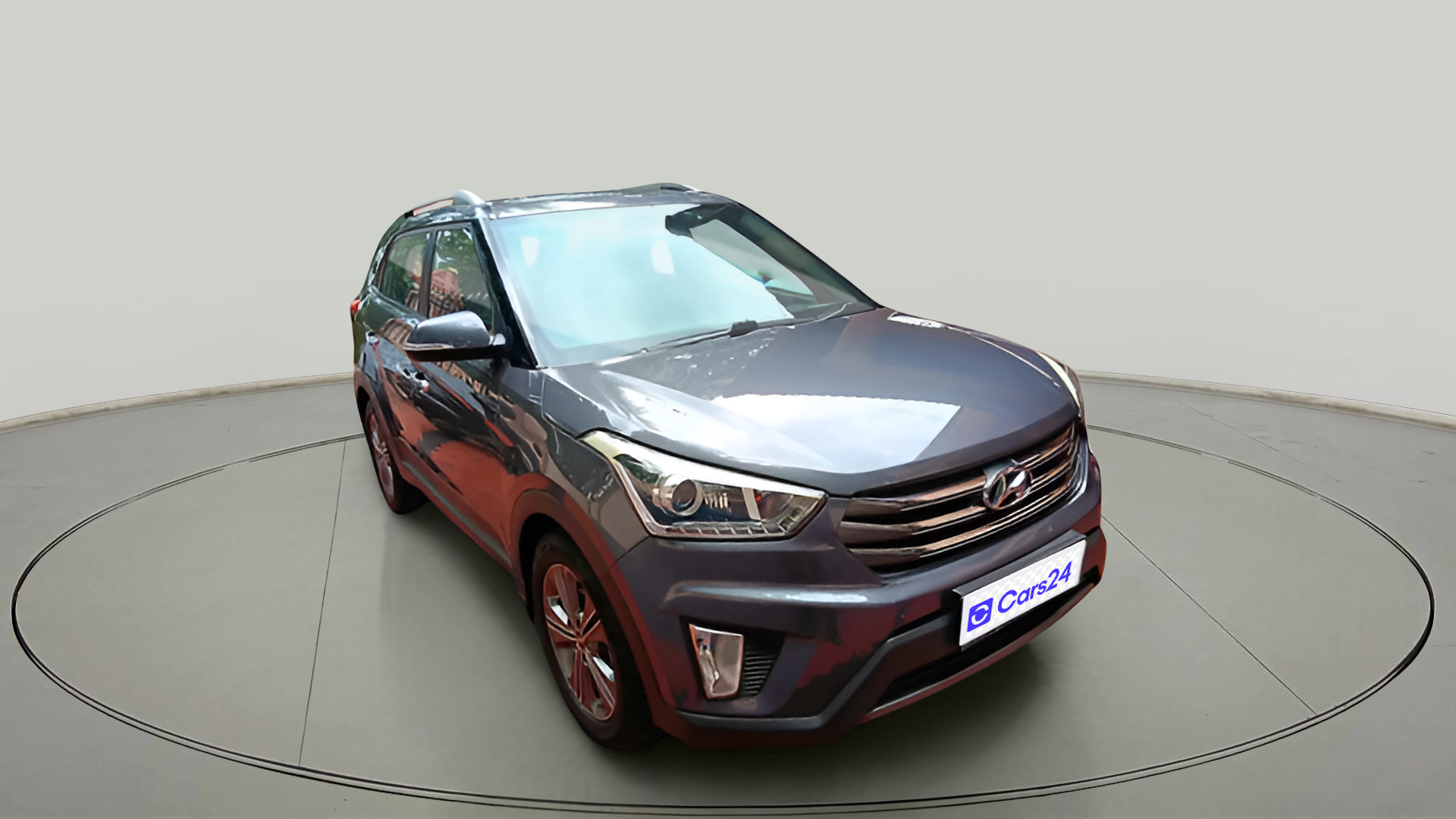 2017 Hyundai Creta SX PLUS AT 1.6 DIESEL, Diesel, Automatic, 1,05,770 km, exterior