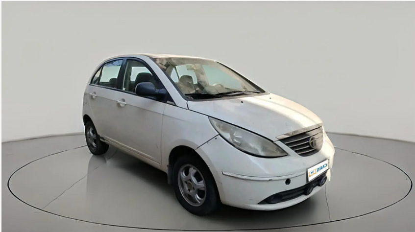 2011 Tata Indica Vista LE QUADRAJET, Diesel, Manual, 92,485 km, exterior
