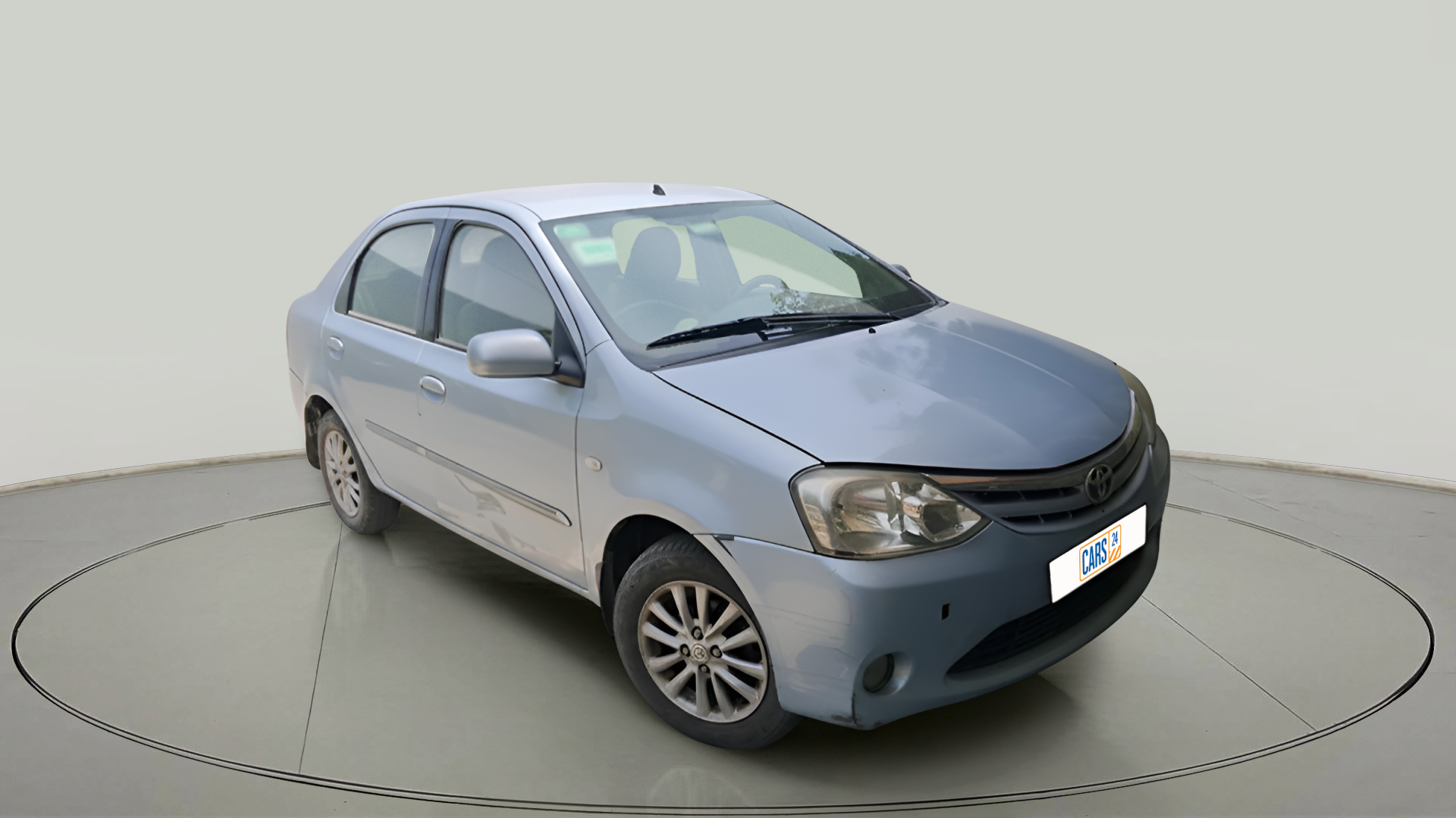 2011 Toyota Etios V, Petrol, Manual, 1,25,854 km, exterior