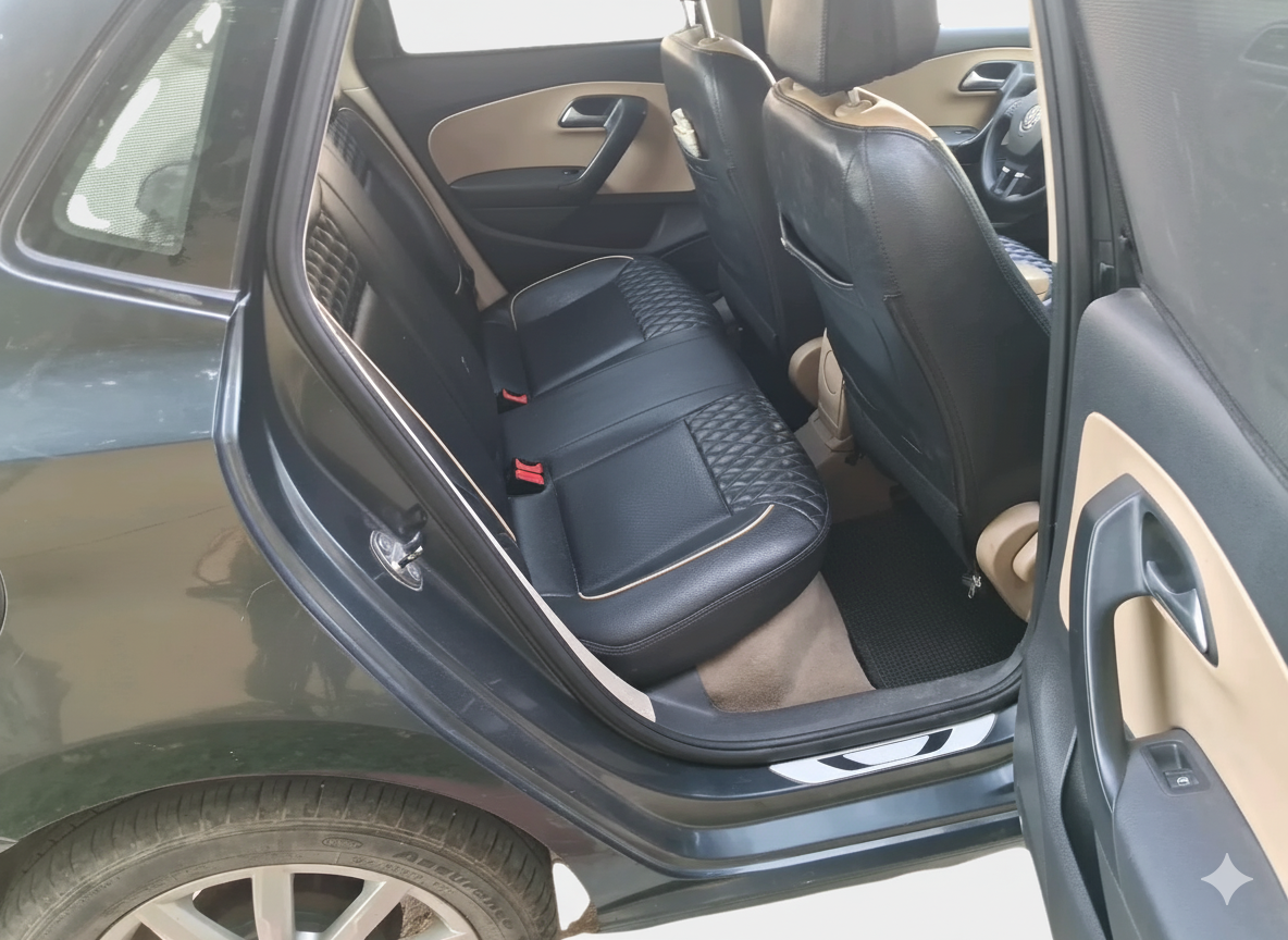 2018 Volkswagen Ameo HIGHLINE PLUS 1.5L AT 16 ALLOY, Diesel, Automatic, 96,853 km, interior