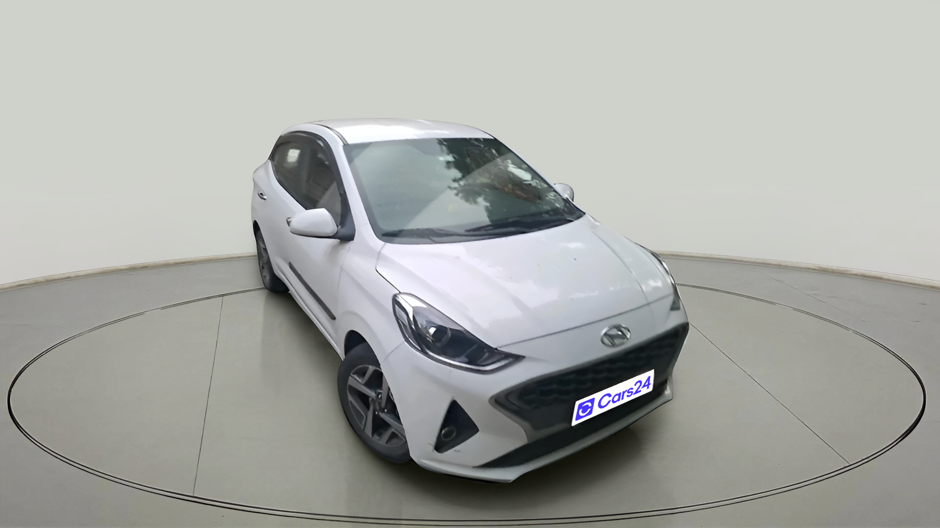 2020 Hyundai AURA SX PLUS 1.2 AMT CRDI, Diesel, Automatic, 47,044 km, exterior