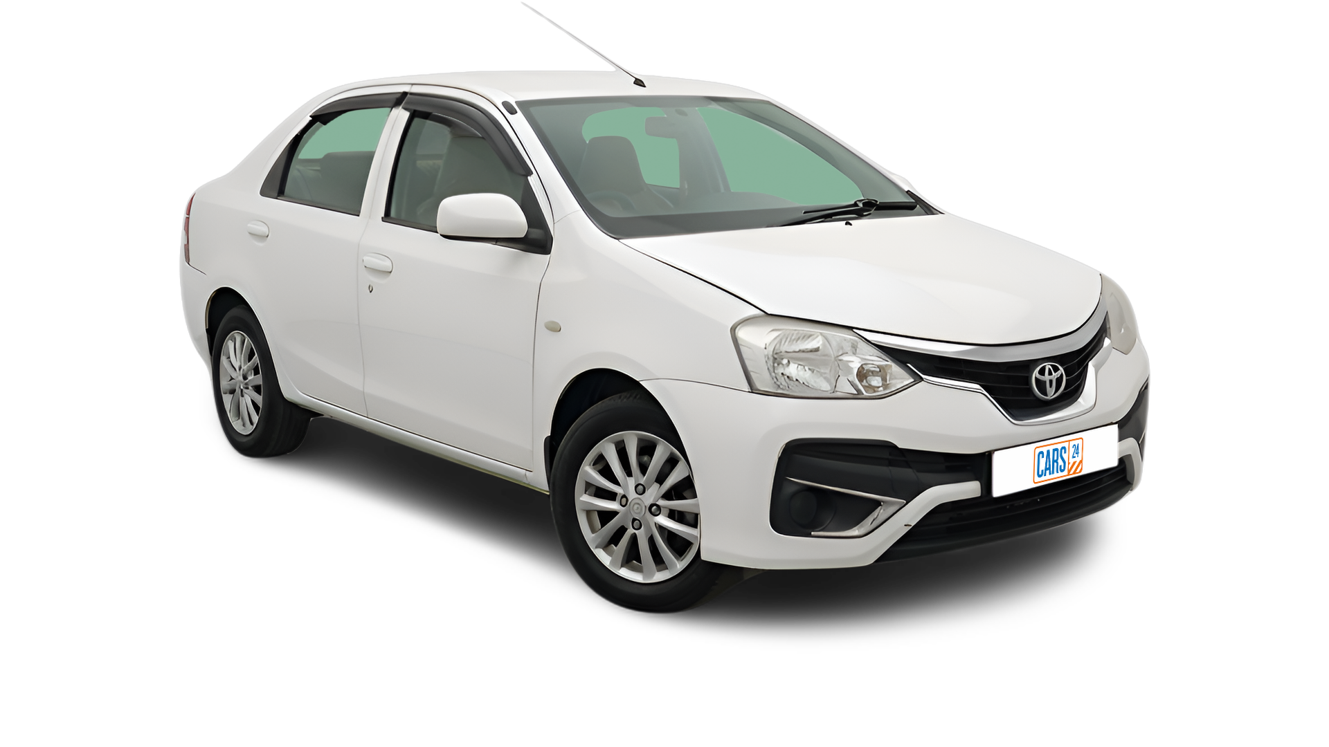 2011 Toyota Etios V, Petrol, Manual, 1,55,890 km, exterior