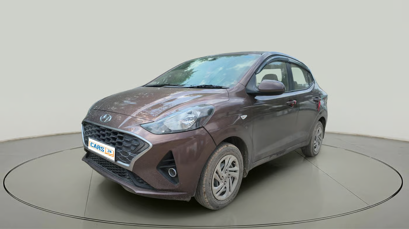 2021 Hyundai AURA S 1.2 CNG, CNG, Manual, 88,363 km, exterior