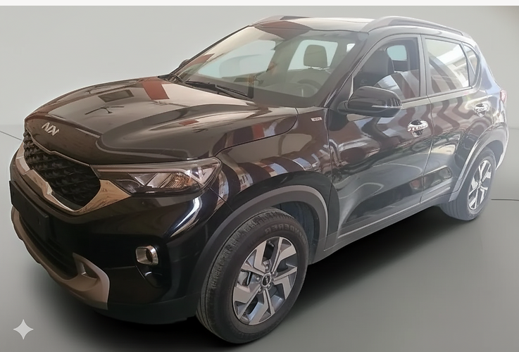 2023 KIA SONET HTX 1.0 IMT, Petrol, Manual, 10,971 km, exterior