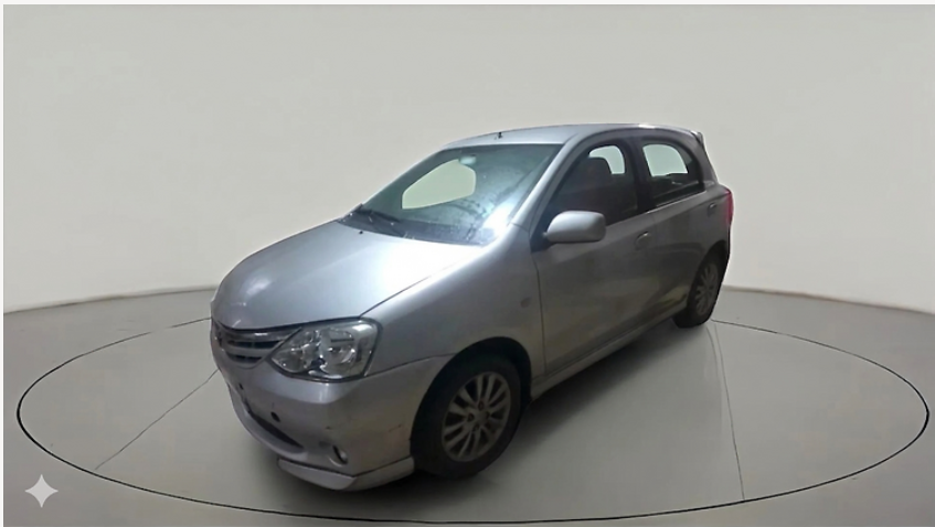 2011 Toyota Etios Liva VX, Petrol, Manual, 1,03,375 km, exterior