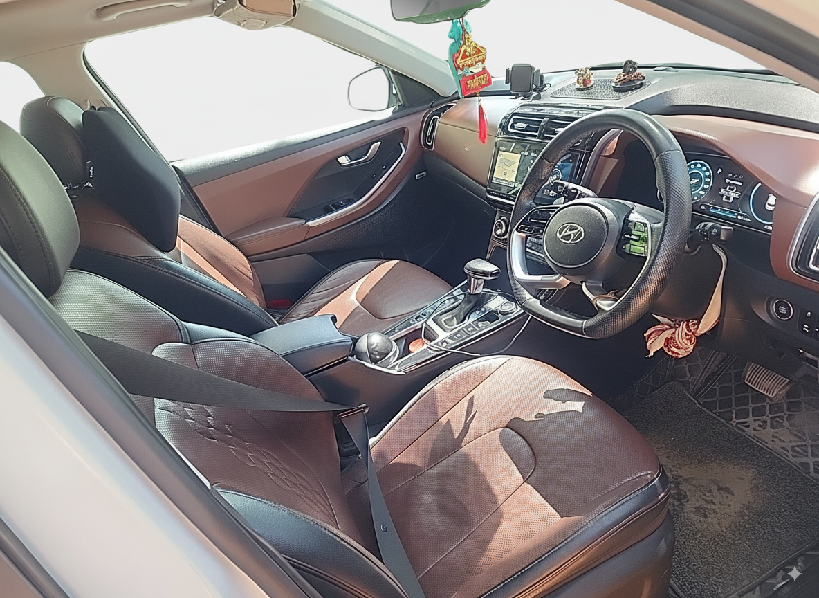 2022 Hyundai ALCAZAR 2.0 SIGNATURE (O) AT 6STR, Petrol, Automatic, 85,000 km, interior
