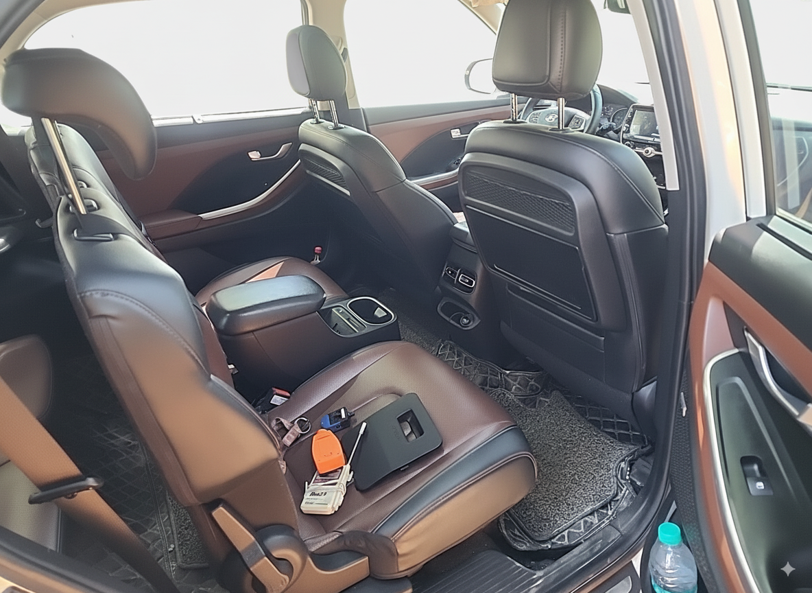 2022 Hyundai ALCAZAR 2.0 SIGNATURE (O) AT 6STR, Petrol, Automatic, 85,000 km, interior