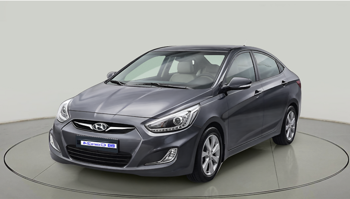 2014 Hyundai Verna FLUIDIC 1.6 VTVT SX, Petrol, Manual, 1,24,075 km, exterior