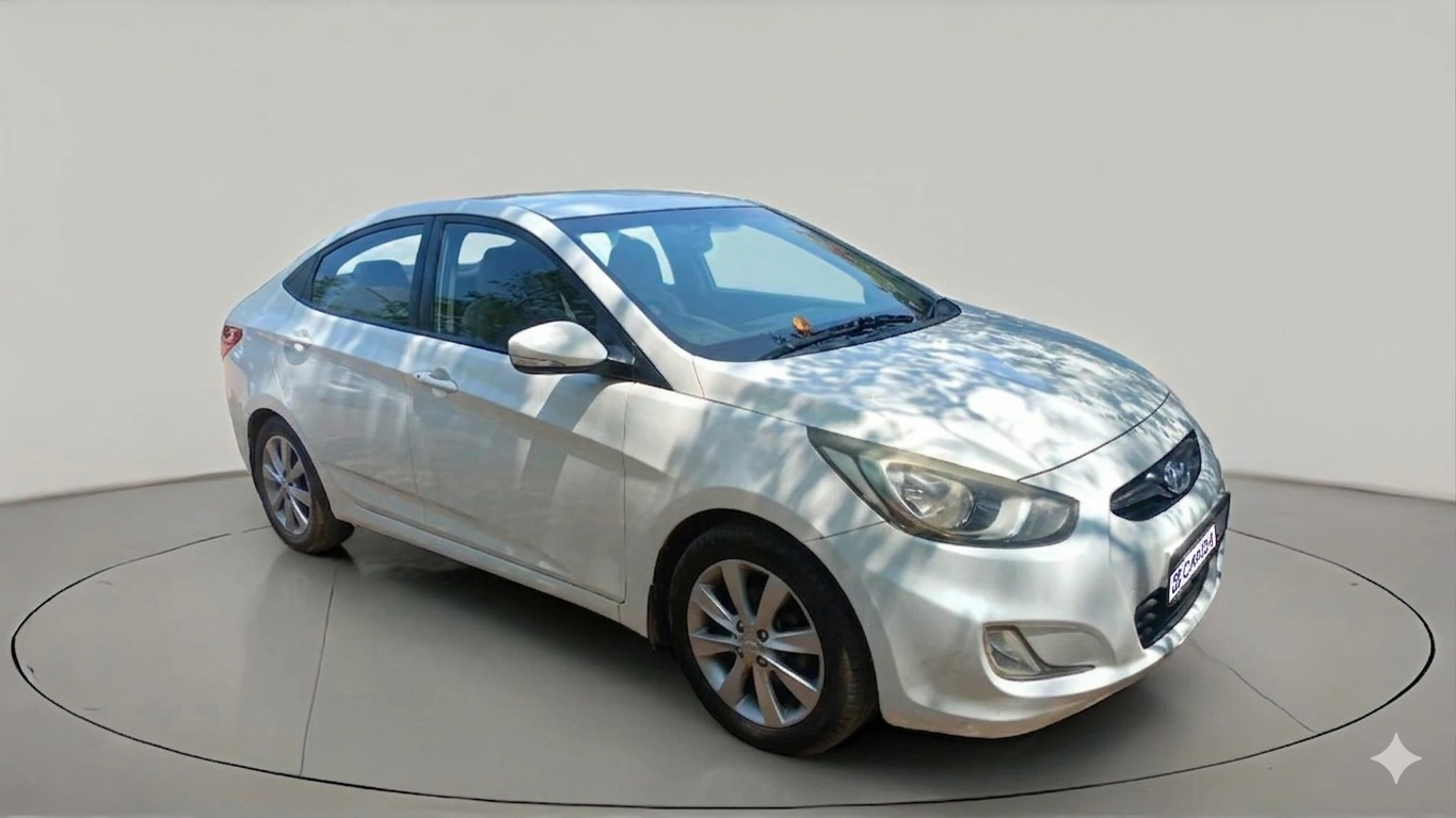 2012 Hyundai Verna FLUIDIC 1.6 VTVT SX, Petrol, Manual, 47,477 km, exterior