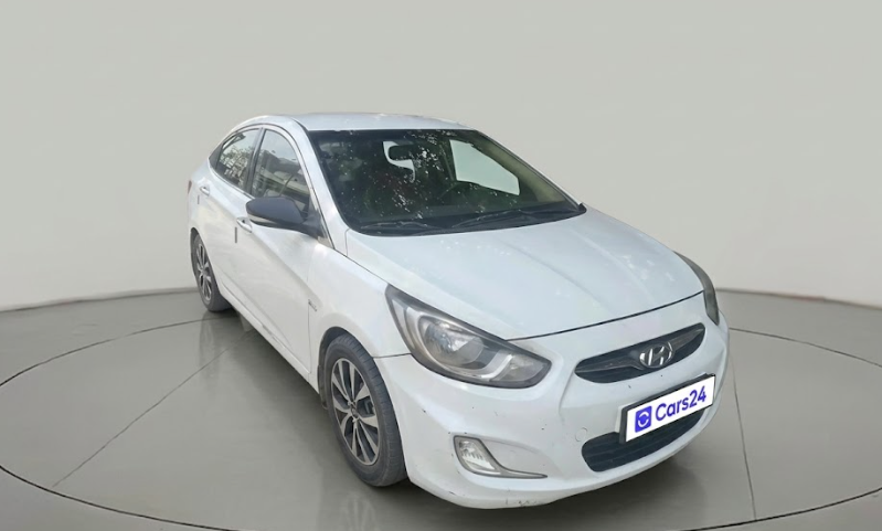 2011 Hyundai Verna FLUIDIC 1.6 CRDI SX, Diesel, Manual, 88,386 km, exterior