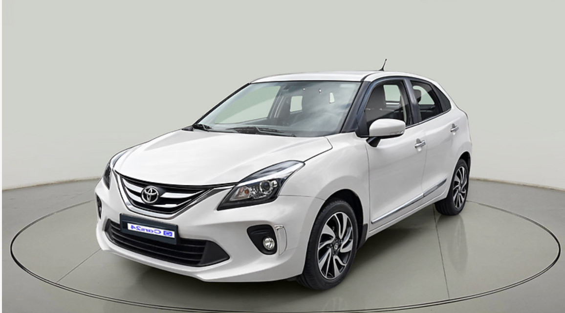 2019 Toyota Glanza V, Petrol, Manual, 1,09,147 km, exterior