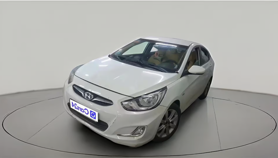 2012 Hyundai Verna FLUIDIC 1.6 CRDI SX, Diesel, Manual, 1,14,589 km, exterior