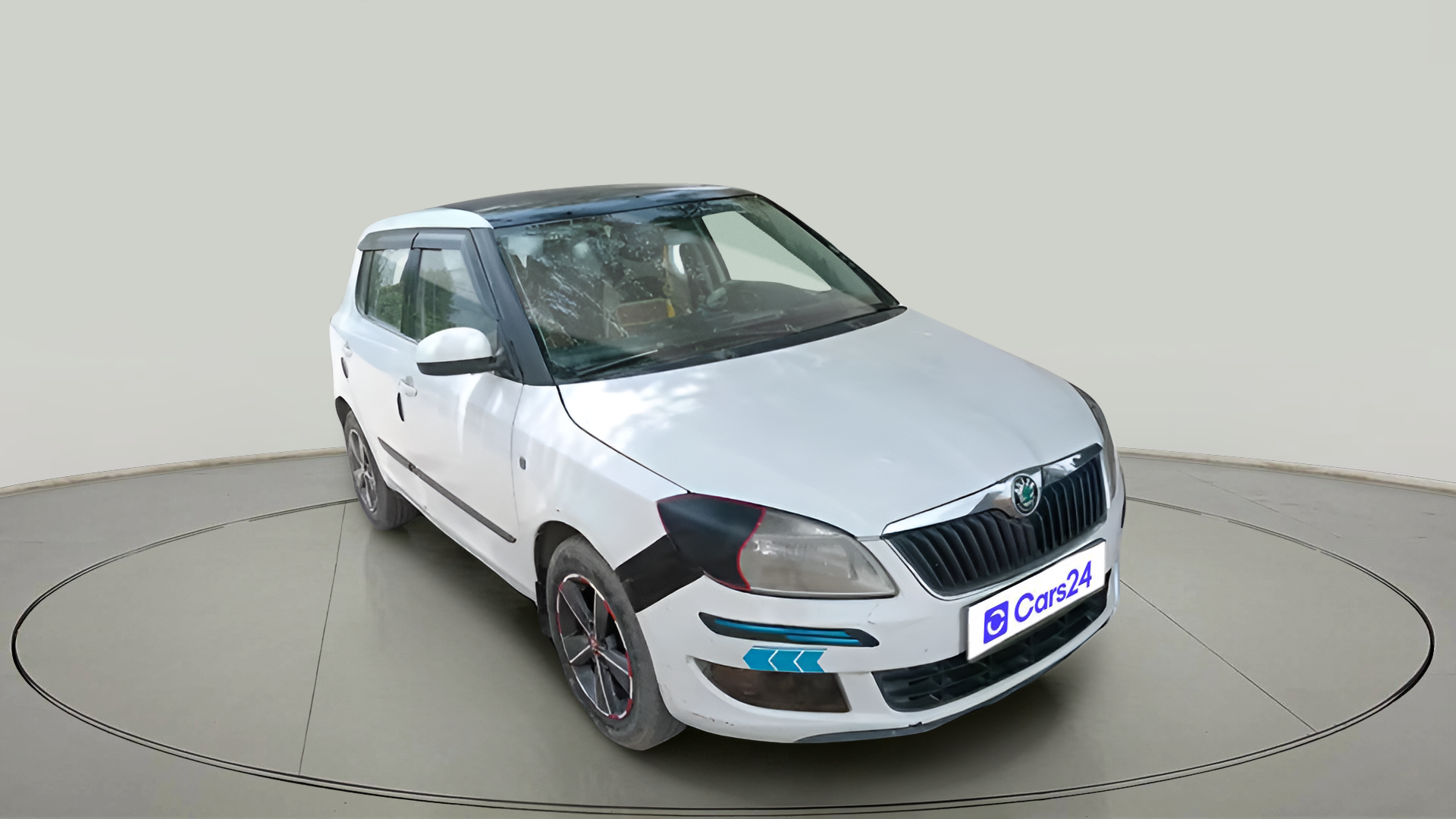 2011 Skoda Fabia ACTIVE 1.2 MPI, CNG, Manual, 86,632 km, exterior