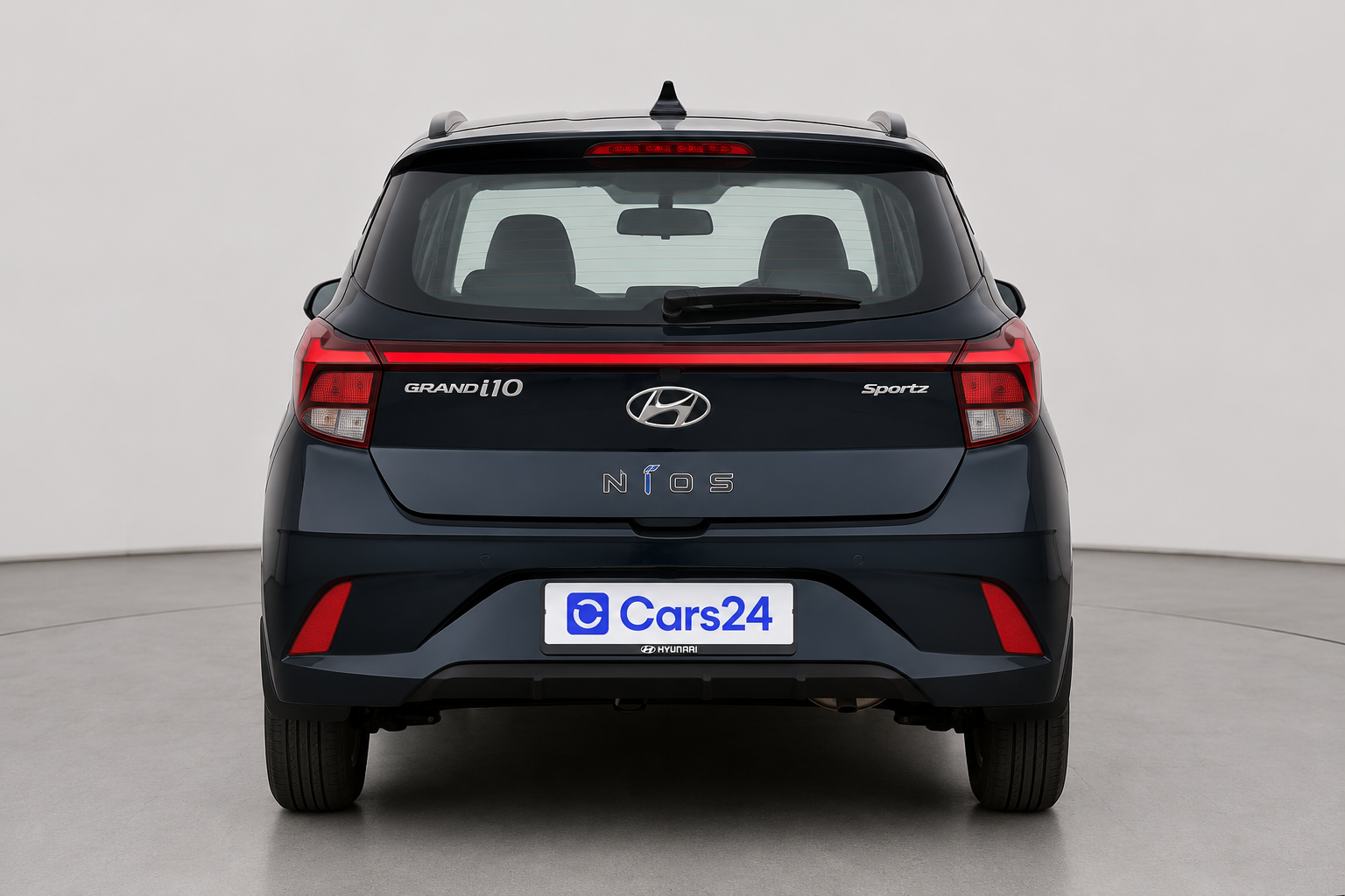2025 Hyundai GRAND I10 NIOS Sportz (O) 1.2 Kappa AMT, Petrol, Automatic, 3,411 km, exterior