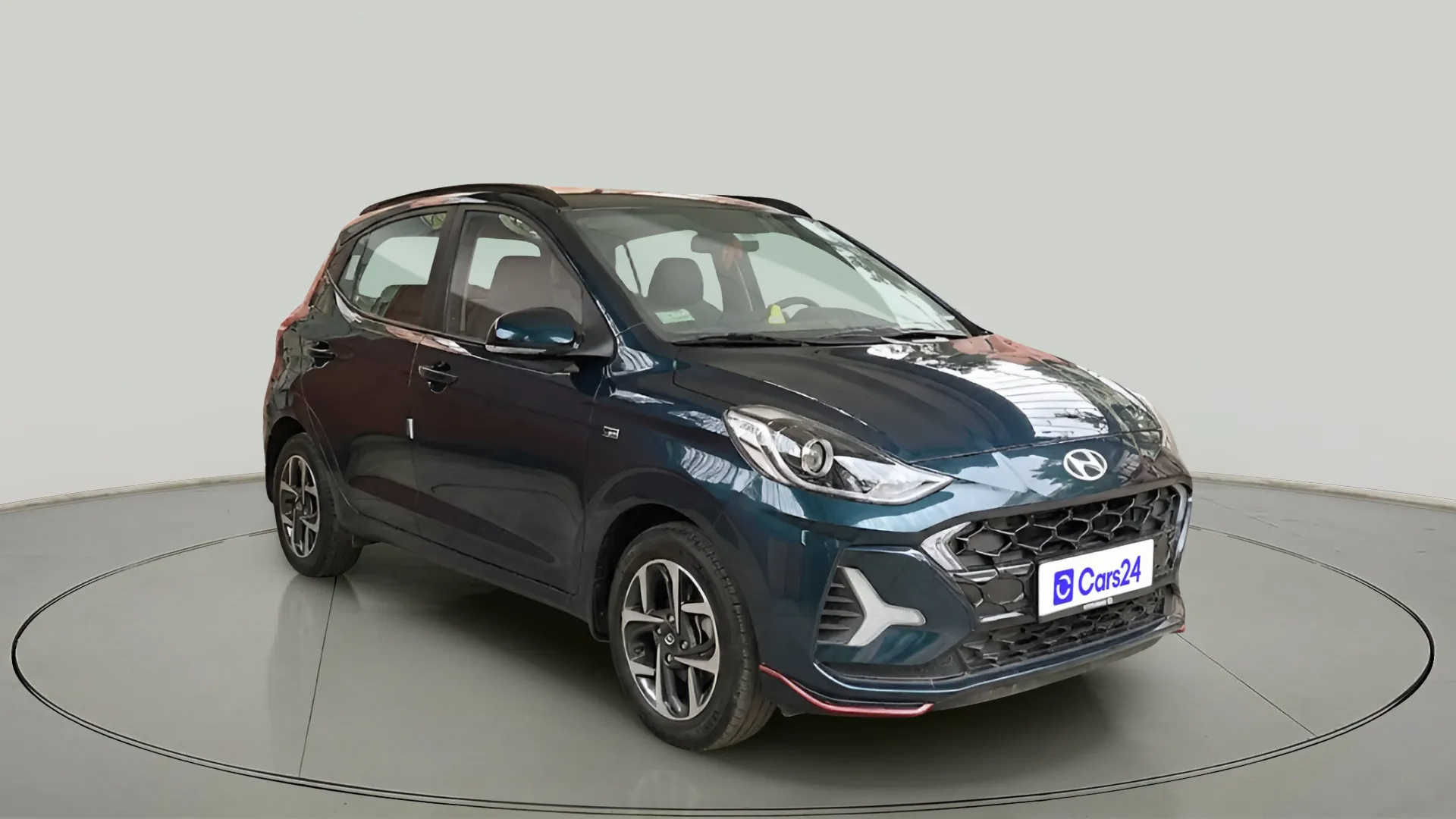 2025 Hyundai GRAND I10 NIOS Sportz (O) 1.2 Kappa AMT, Petrol, Automatic, 3,411 km, exterior