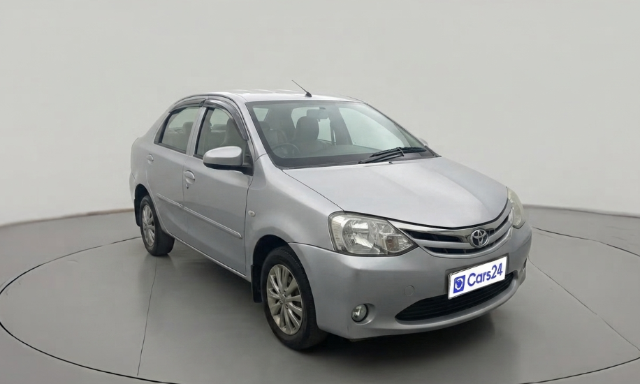 2011 Toyota Etios V, Petrol, Manual, 74,547 km, exterior