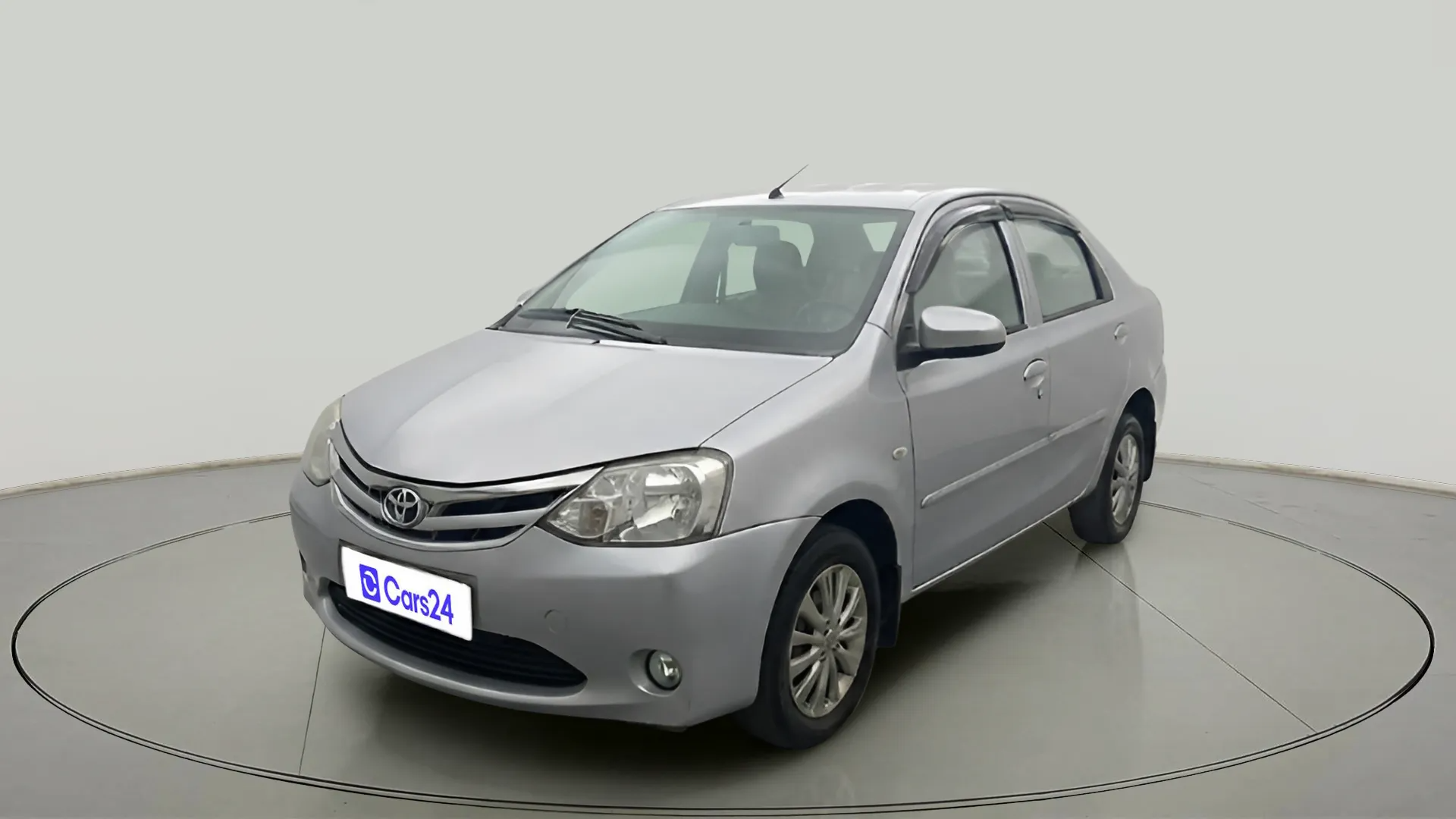 2011 Toyota Etios V, Petrol, Manual, 74,547 km, exterior