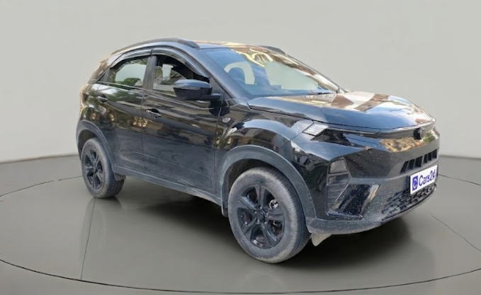 2024 Tata NEXON Creative 1.2 Revotron 6MT Dark Edition, Petrol, Manual, 19,052 km, exterior