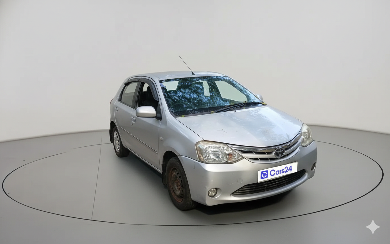 2011 Toyota Etios G, Petrol, Manual, 23,451 km, exterior
