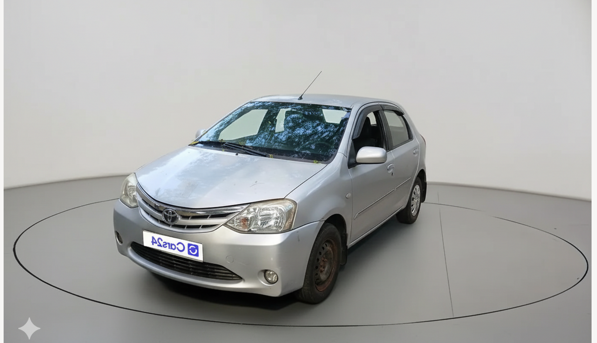 2011 Toyota Etios G, Petrol, Manual, 23,451 km, exterior