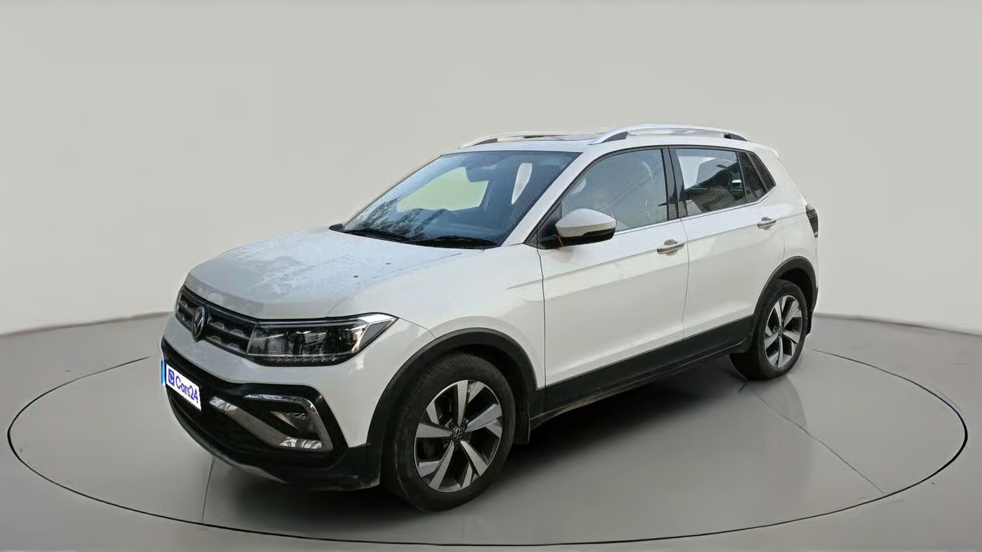 2023 Volkswagen TAIGUN TOPLINE 1.0 TSI AT, Petrol, Automatic, 16,433 km, exterior