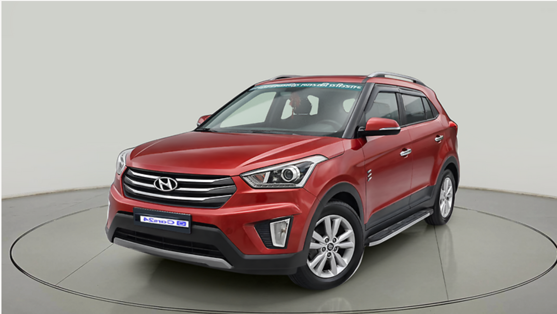 2016 Hyundai Creta SX PLUS 1.6 PETROL, Petrol, Manual, 1,34,132 km, exterior