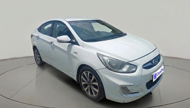 2011 Hyundai Verna FLUIDIC 1.6 VTVT SX, CNG, Manual, 96,520 km, exterior